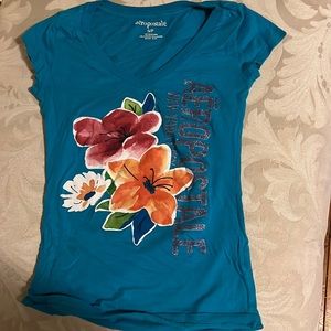Short tee shirt, blue from Aeropostale